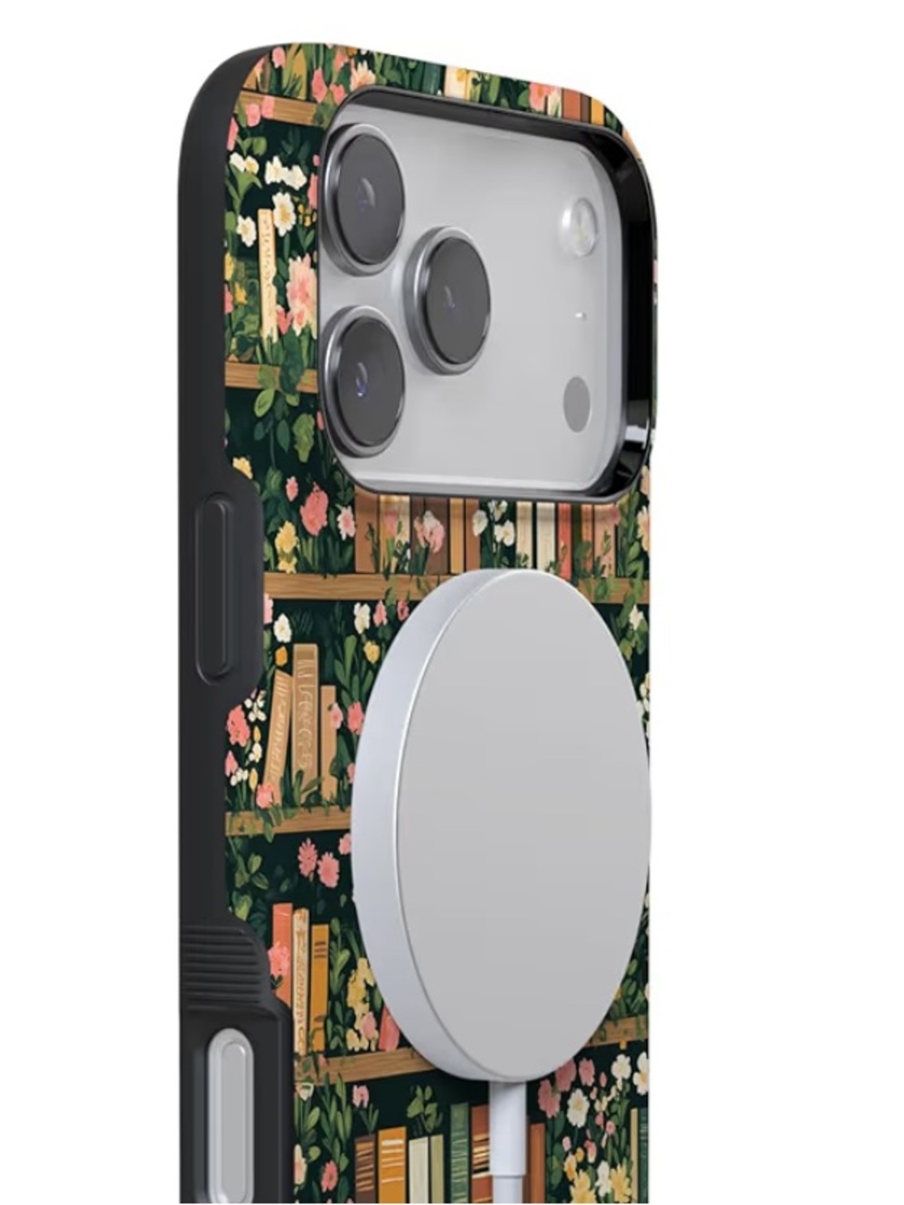 New in package Casely iPhone 17 pro max Case: Book Nook Print - Picture 3 of 7